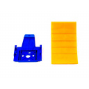 Klin zabezpieczający pod koła + wieszak - Steelpress