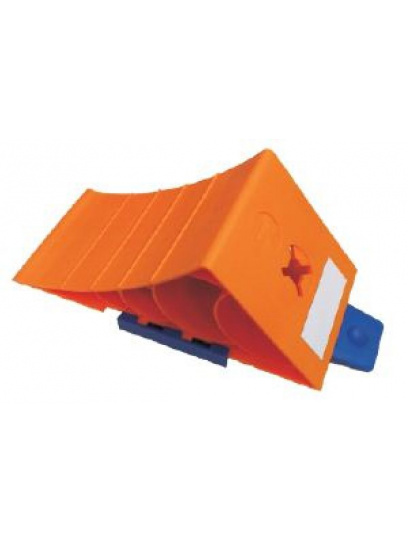 Klin pod koła zabezpieczający, wieszak - Steelpress