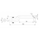 Uchwyt zawiasu burty przyczepy Ø12 mm UZ-01A - Steelpress