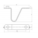 Wspornik dyszla przyczepy WD-01 - Steelpress
