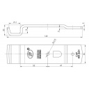 Zapinacz burty przyczepy Z-02A - Steelpress