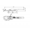 Zaczep do burt bez cyngielka - Steelpress