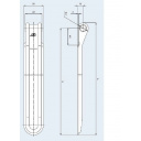 Zawiasa do burt zw-420 - Steelpress