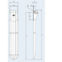 Zawiasa do burt zw-470 - Steelpress