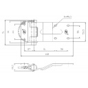 Zawias+kabłąk - Steelpress