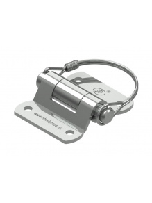 Zawias burtowy przyczepy ZW-03.40 + kabłąk - Steelpress