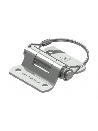 Zawias burtowy przyczepy ZW-03.40 + kabłąk - Steelpress