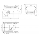 Zabezpieczenie zaczepu kulowego ZZ-03 z kłódką - Steelpress