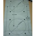 Kominek ścienny AKW Ø79 mm do ogrzewania S2200 - Truma