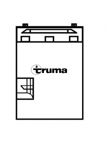 Górna pokrywa elektroniki Trumatic C3402/C4002/C6002 - Truma