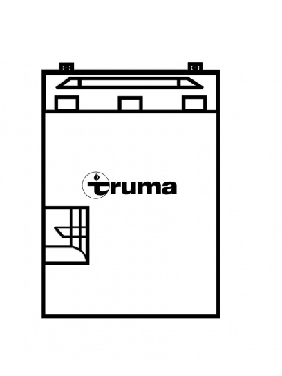 Górna pokrywa elektroniki Trumatic C3402/C4002/C6002 - Truma