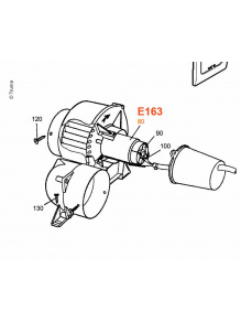 Silnik DC 12 V do systemu Vent - Truma