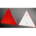 Trójkąt odblaskowy na wkręty czerwony