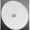Odblask okrągły ze śrubą M5x14 mm - żołty