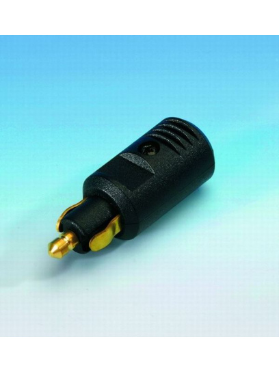 Wtyk 12/24v/8a czarny - Fawo