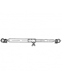 Rurka stelaża do przedsionka Ø 25mm 120-205cm - pozioma z obejmami