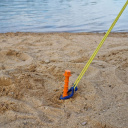 Śledzie wkręcane Normal 20 cm + haczyki 12 szt. - Peggy Peg