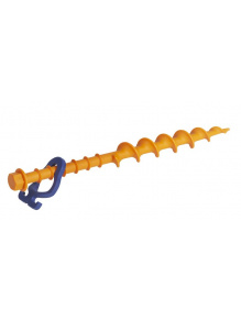 Śledzie wkręcane Long 31 cm + haczyki 2 szt. - Peggy Peg