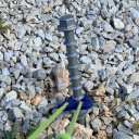 Śledzie wkręcane aluminiowe Long Alu 31 cm + haczyki 2 szt. - Peggy Peg
