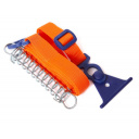 Pas napinający Tie Strap 1,5-3 m + sprężyna - Peggy Peg