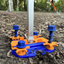 Śledzie wkręcane Peg&Stop 16 cm + nakrętki 6 szt. - Peggy Peg