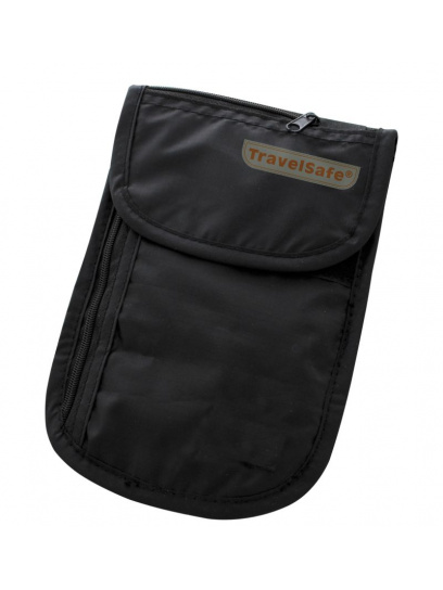 Paszportówka saszetka na szyję Check Out - TravelSafe