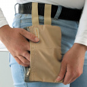 Portfel saszetka na pasek City Ssafe Black - TravelSafe