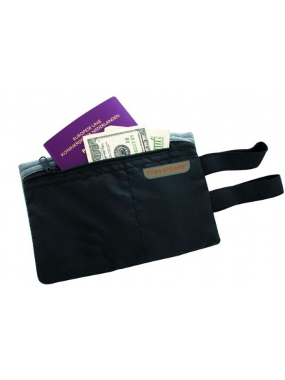 Portfel saszetka na pasek City Ssafe Black - TravelSafe
