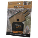 Portfel saszetka na pasek City Safe Beige - TravelSafe