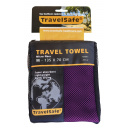 Ręcznik szybkoschnący Microfiber Towel M Purple - TravelSafe