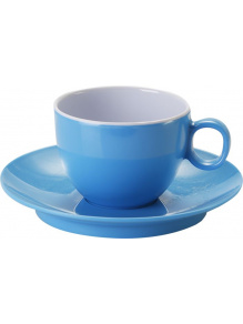 Filiżanka z melaminy do Espresso Spectrum Blue 100 ml - Brunner