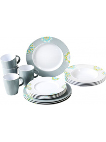 Zestaw obiadowy z melaminy Dinner Service Sandhya - Brunner