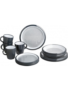 Zestaw obiadowy z melaminy Lunch Box Granyte - Brunner