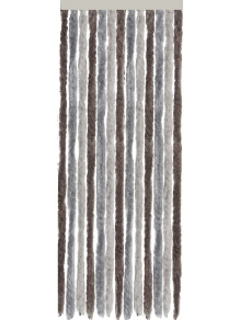 Kotki do drzwi Acapulco 185x56 cm brązowo/beżowo/szare - Brunner