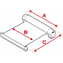 Roleta markiza w kasecie F45S 300 Polar White Royal Grey - Fiamma