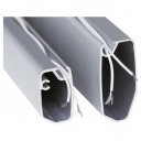 Roleta markiza w kasecie F45S 300 Polar White Royal Grey - Fiamma