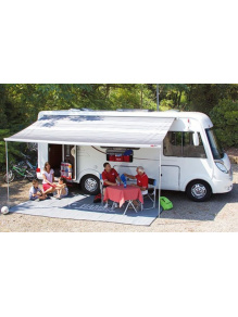 Roleta markiza w kasecie F45s 300 Polar White Bordeaux - Fiamma