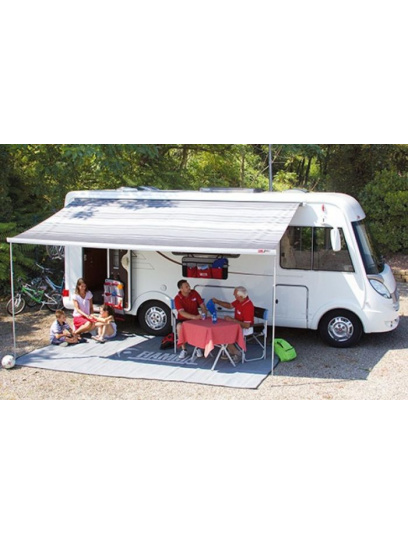 Roleta markiza w kasecie F45s 300 Polar White Bordeaux - Fiamma