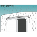 Uszczelka gumowa rynienka Drip Stop 75 Grey - Fiamma