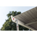 Roleta markiza w kasecie F70 400 Polar White Royal Grey - Fiamma