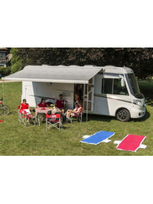 Roleta markiza w kasecie F70 400 Titanium Royal Blue - Fiamma