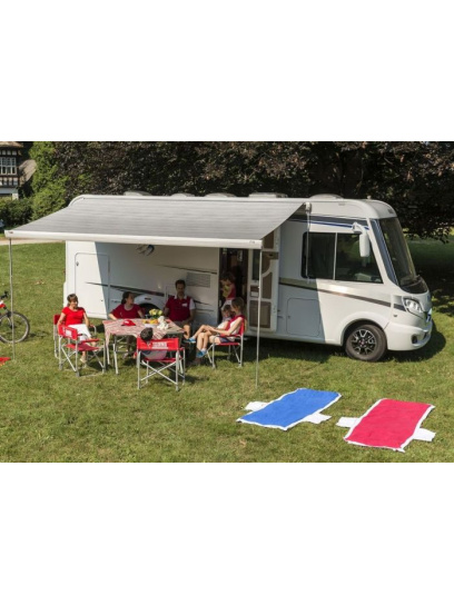 Roleta markiza w kasecie F70 400 Titanium Royal Blue - Fiamma