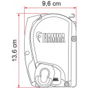 Roleta markiza w kasecie F70 450 Titanium Royal Blue - Fiamma