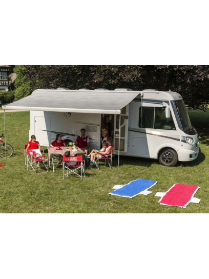 Roleta markiza w kasecie F70 450 Titanium Royal Blue - Fiamma