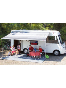 Markiza ścienna w kasecie F45s 190 Polar White Deluxe Grey - Fiamma