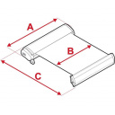Markiza ścienna w kasecie F45s 350 Polar White Royal Blue - Fiamma