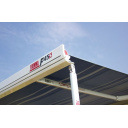 Markiza ścienna w kasecie F45s 350 Polar White Royal Blue - Fiamma