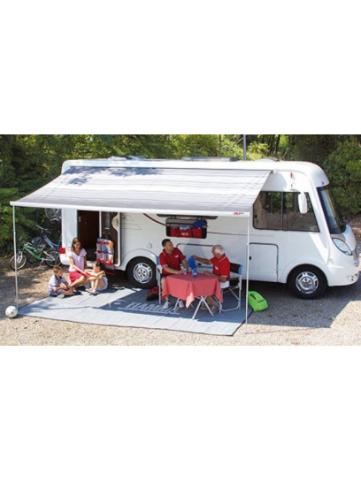 Roleta markiza w kasecie F45s 400 Polar White Royal Blue - Fiamma