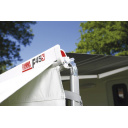 Roleta markiza w kasecie F45s 400 Polar White Royal Grey - Fiamma