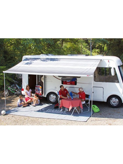 Markiza ścienna w kasecie F45s 260 Titanium Royal Grey - Fiamma